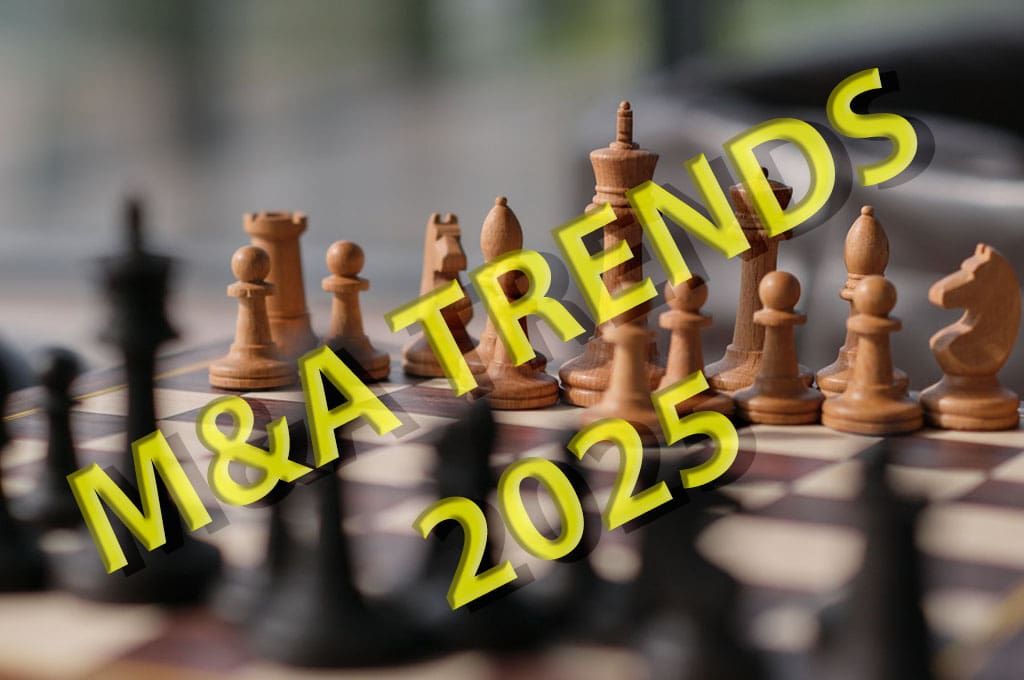Tendências M&A - fusões e aquisições - em 2025